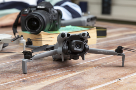 Drone op tafel